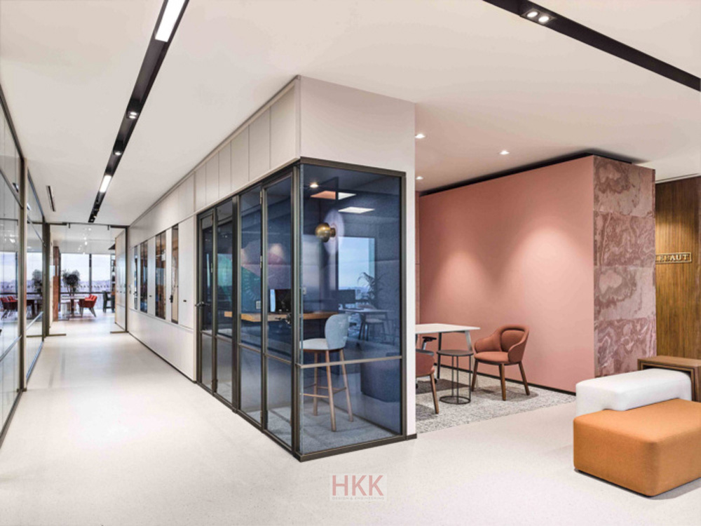 现代时尚办公室装修设计,HKK
