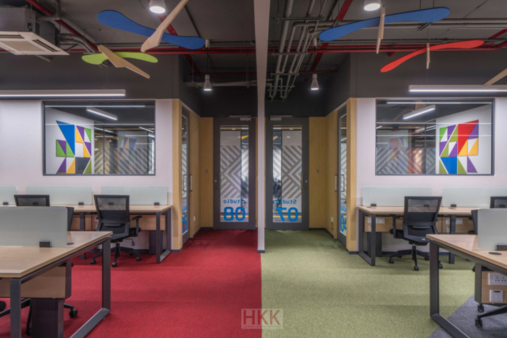 深圳办公室装修设计色彩元素