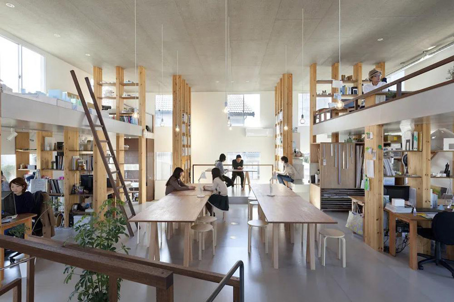 木材在办公空间的应用,日本值得我们学习!